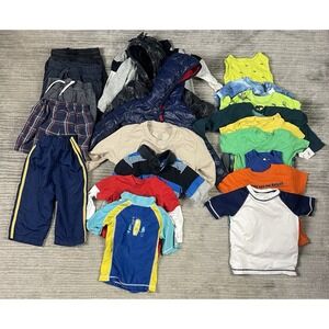 Lot of 22 Boys Clothes 18 24 months 2T Mick Mack Wrangler Cat Jack Simple Joys +